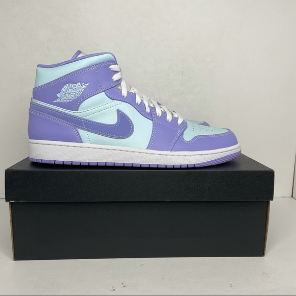 Nike Air Jordan 1 Retro Mid Easter/Artic Punch NEW - Picture 4 of 6